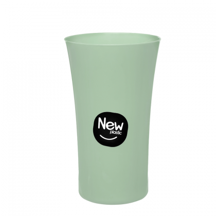 COPO PLUS 450ML VERDE AGUA MILPLAST