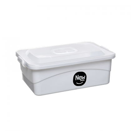CAIXA 10LTS ORGANIZADORA MULTIUSO REF.226 MILPLASTIC