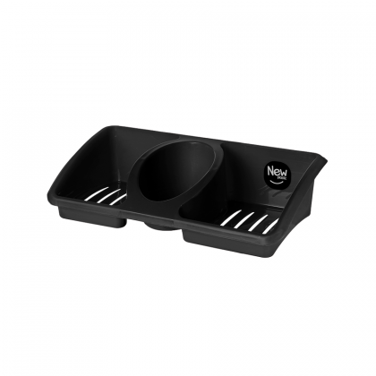PORTA DETERGENTE PRETO MILPLASTIC