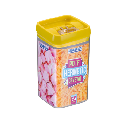 POTE PLAST QUAD HERMETICO 2,3LTS REF.177 INJEPLASTEC