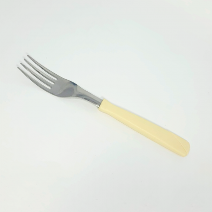 GARFO INOX MESA CABO PLASTICO BEGE TRAMONTINA