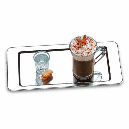BANDEJA INOX 32X15 RETANGULAR ATINA BRINOX