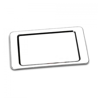 BANDEJA INOX 37X23 RETANGULAR ATINA BRINOX