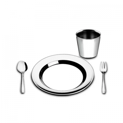 CONJ INFANTIL INOX C/4 BRINOX