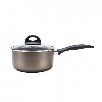 PANELA N.18 COM CABO E TAMPA DE VIDRO FENDI BRINOX