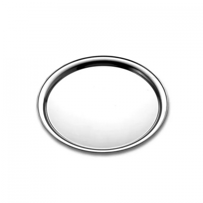 BANDEJA INOX 40CM REDONDA IRONTE