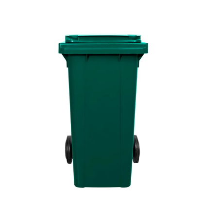 LIXEIRA 120LTS COLETOR C/RODAS VERDE LAR PLASTICOS