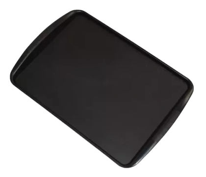 BANDEJA RETANGULAR 34X23 PRETA REF.S200 DEKACRON