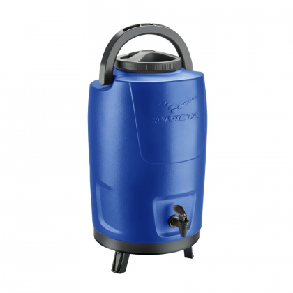 BOTIJAO TERMICO 12LTS C/TORNEIRA AZUL INVICTA