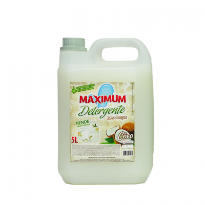 DETERGENTE 5LTS COCO MAXIMUM