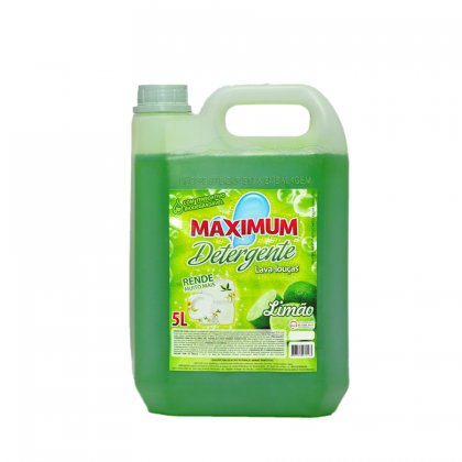 DETERGENTE 5LTS LIMAO MAXIMUM