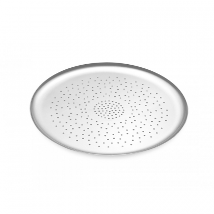 FORMA PIZZA ABAULADA ALUM N.35 C/FURO ABC