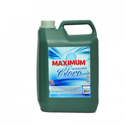 HIPOCLORITO 5LTS MAXIMUM