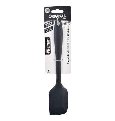 ESPATULA DE SILICONE RETA 27CM PREMIUM REF.SL0615 ORIGINAL