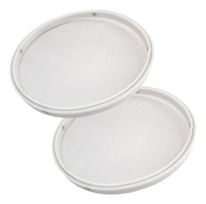 PENEIRA COM ARO POLIETILE FUBA GALVAN 20CM SOLRAC