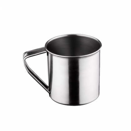 CANECA INOX 300ML COM ALCA 8CM REF.GP064 GP INOX
