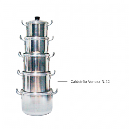 CALDEIRAO ALUM N.22 VENEZA JR