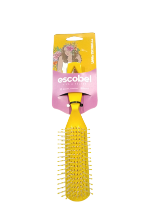 ESCOVA P/CABELO SARA ALMOFADADA REF.832 ESCOBEL