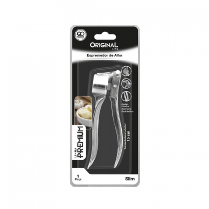 ESPREMEDOR DE ALHO INOX PREMIUM REF.SL0359 ORIGINAL