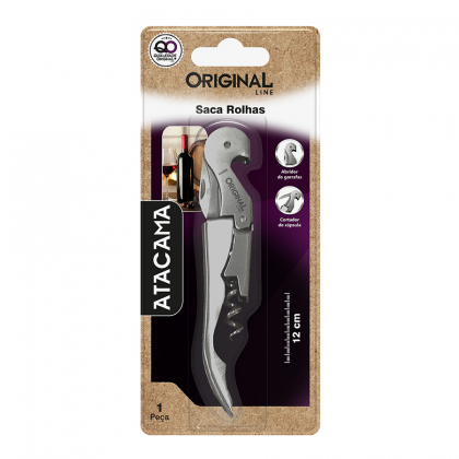SACA ROLHA INOX ATACAMA REF.SL0254/SL0258 ORIGINAL