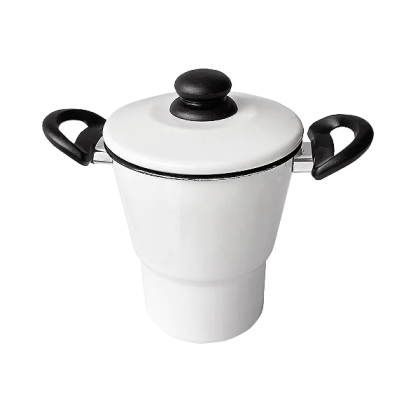 CUSCUZEIRA AGATA N.16 BRANCO METALOUCA