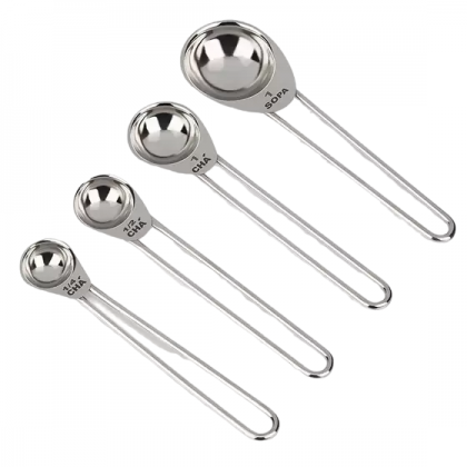 CONJ MEDIDORES INOX C/4 TIPO COLHER REF.2203300 BRINOX