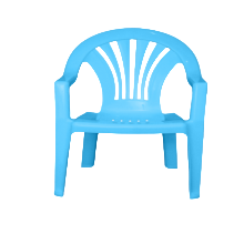 CADEIRA INFANTIL POLTRONA AZUL MERCONPLAS
