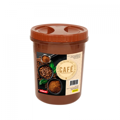 POTE 2LTS REDONDO C/ROSCA CAFE REF.0790 UNINJET
