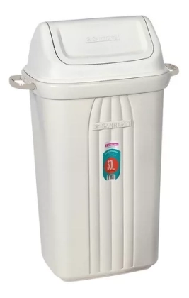 LIXEIRA 30LTS BASCULANTE REF.283 SANREMO