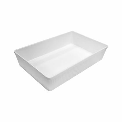 TRAVESSA MELAMINA RETANGULAR 800ML 20,3X13,4CM REF.40071 BESTFER