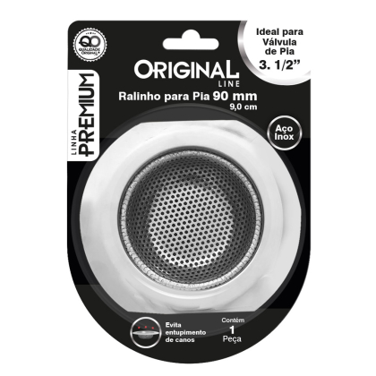 RALINHO PIA INOX 9CM PREMIUM REF.SL0734 ORIGINAL