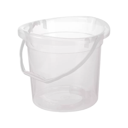 BALDE PLASTICO 08LTS TRANSPARENTE REF.3604600 PLASVALE