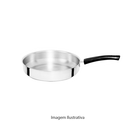 FRIGIDEIRA ALUMINIO N.16 POLIDA LEVE ALUBAC