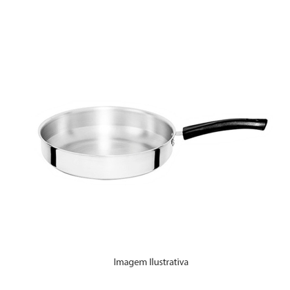 FRIGIDEIRA ALUMINIO N.18 POLIDA LEVE ALUBAC