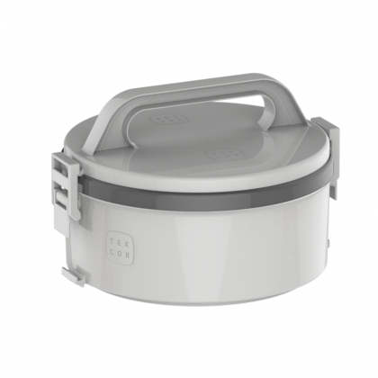 MARMITA TEKCOR 1,5LTS SEM DIVISOR CINZA SOPRANO