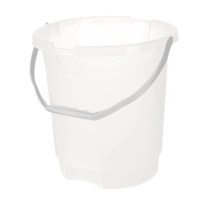 BALDE PLASTICO 20LTS TRANSPARENTE REF.1684600 PLASVALE
