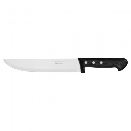 FACA INOX N.08 CABO PRETO PLENUS TRAMONTINA